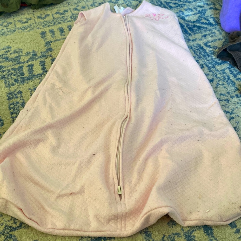 Pink sleep sack